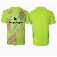 Fotballdrakt Herre Manchester United Keeper Bortedrakt 2024-25 Kortermet